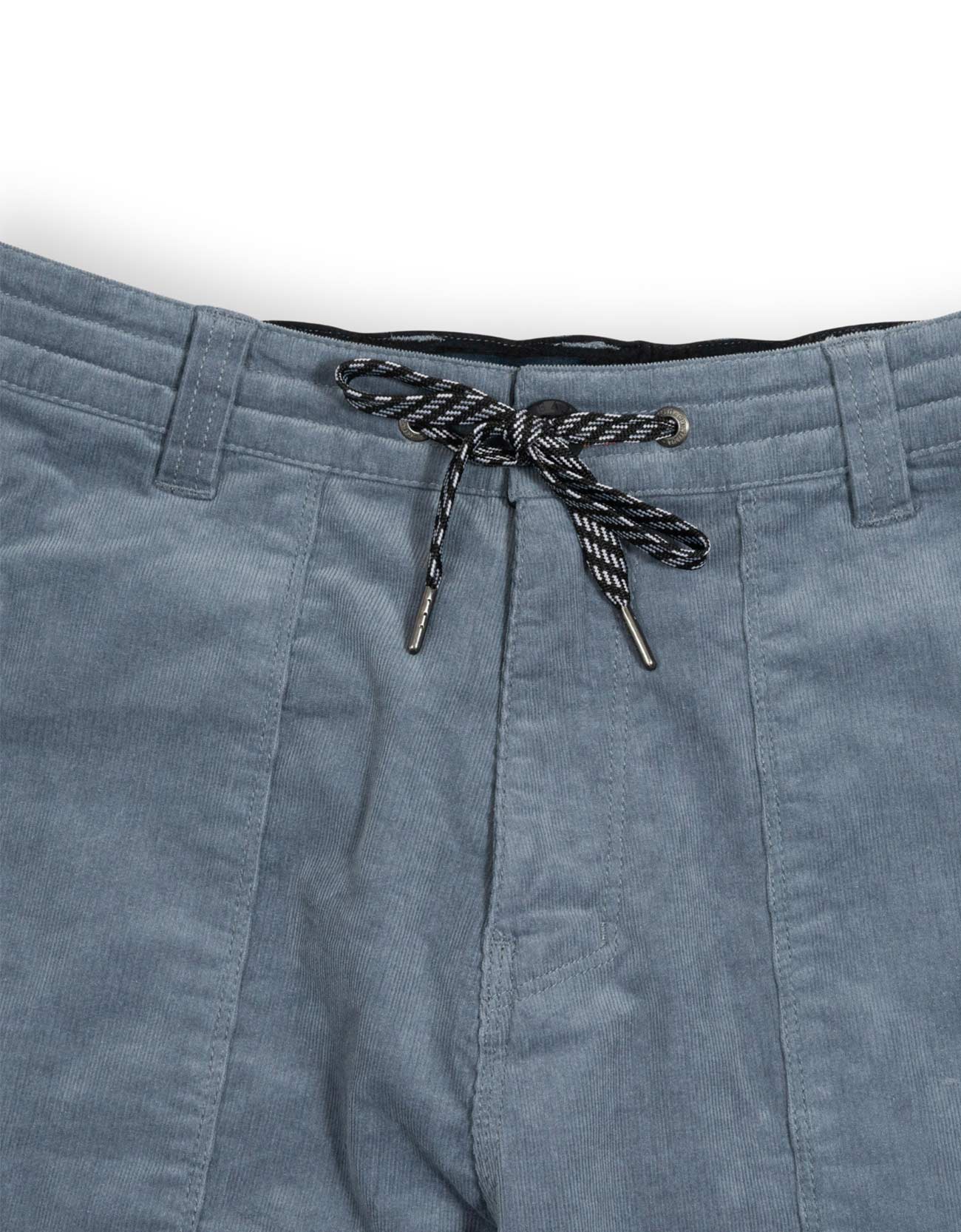 Baja Llama Blue Arroyo Stretch Waistband Cotton Corduroy Walk Pants