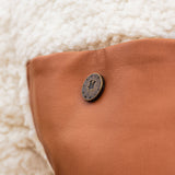 Baja Llama's Deap Shag Cream & Tan Sherpa Fleece Jacket