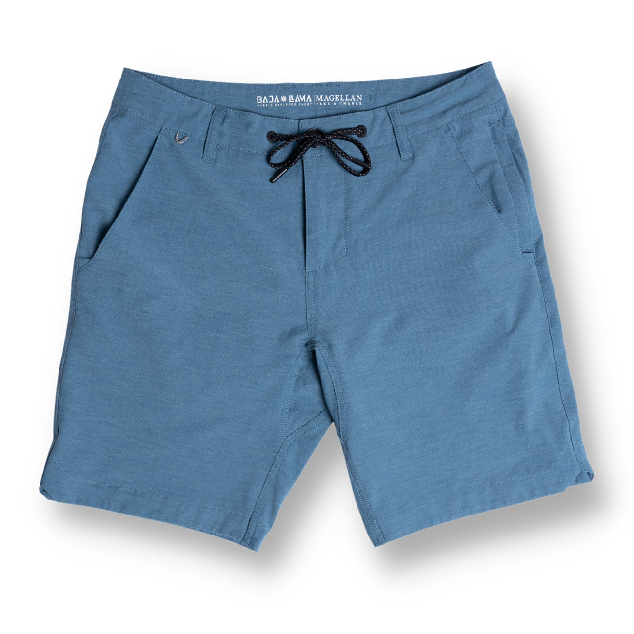 Baja Llama's Magellan Mallard Blue Hybrid Explorer Short