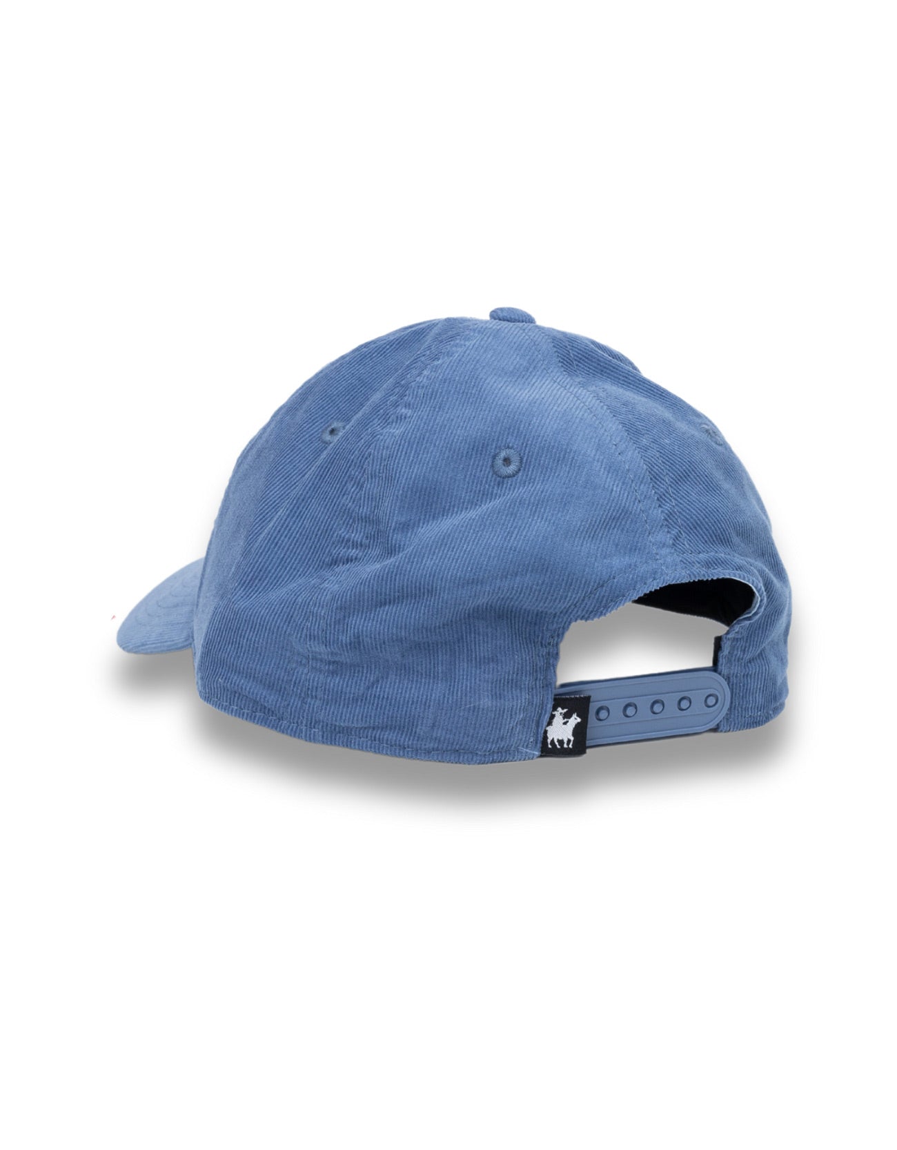 Steel grey adjustable snap back corduroy Dad hat