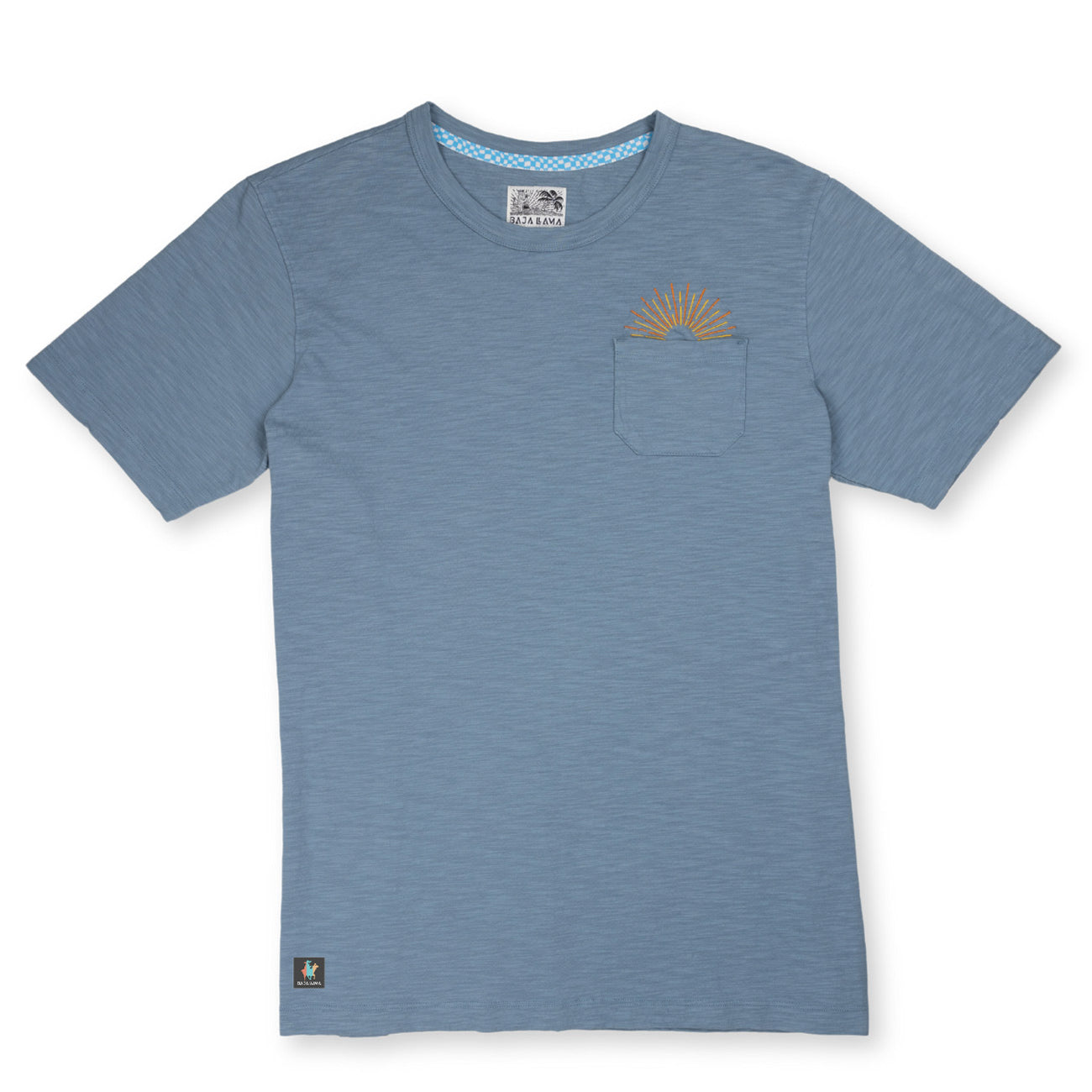 SUN DREAMS - SLUB PIMA POCKET TEE