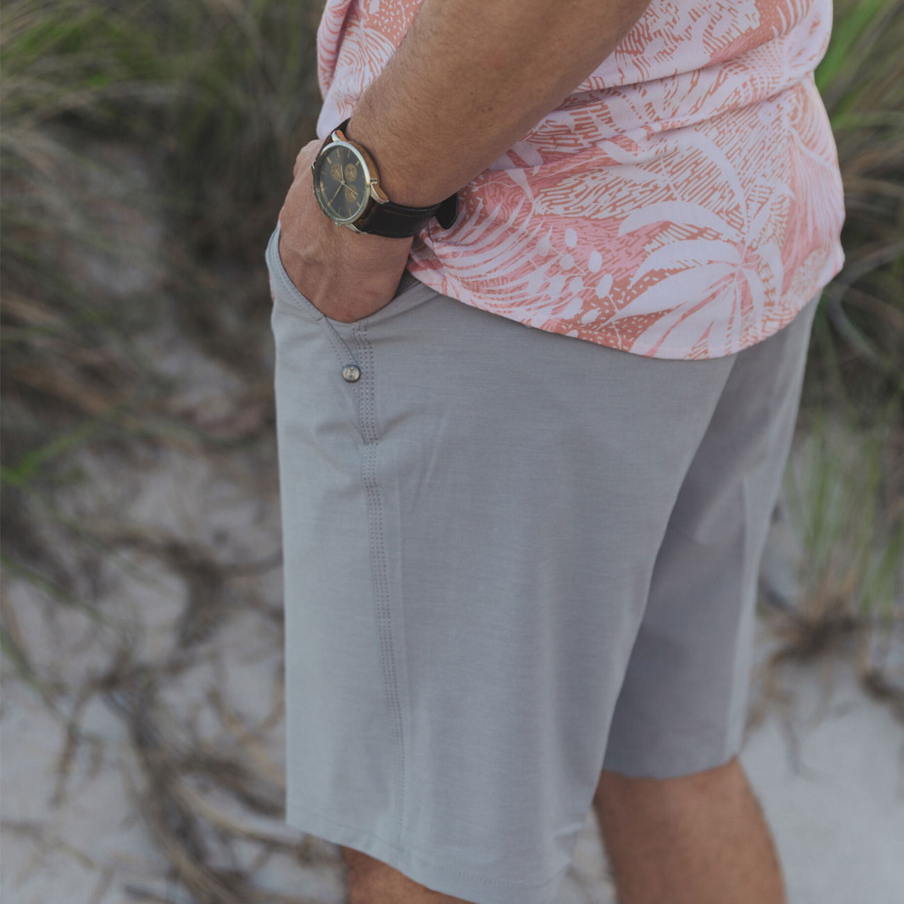 Baja Llama's Sunday Sports Cement Hybrid Athletic Shorts