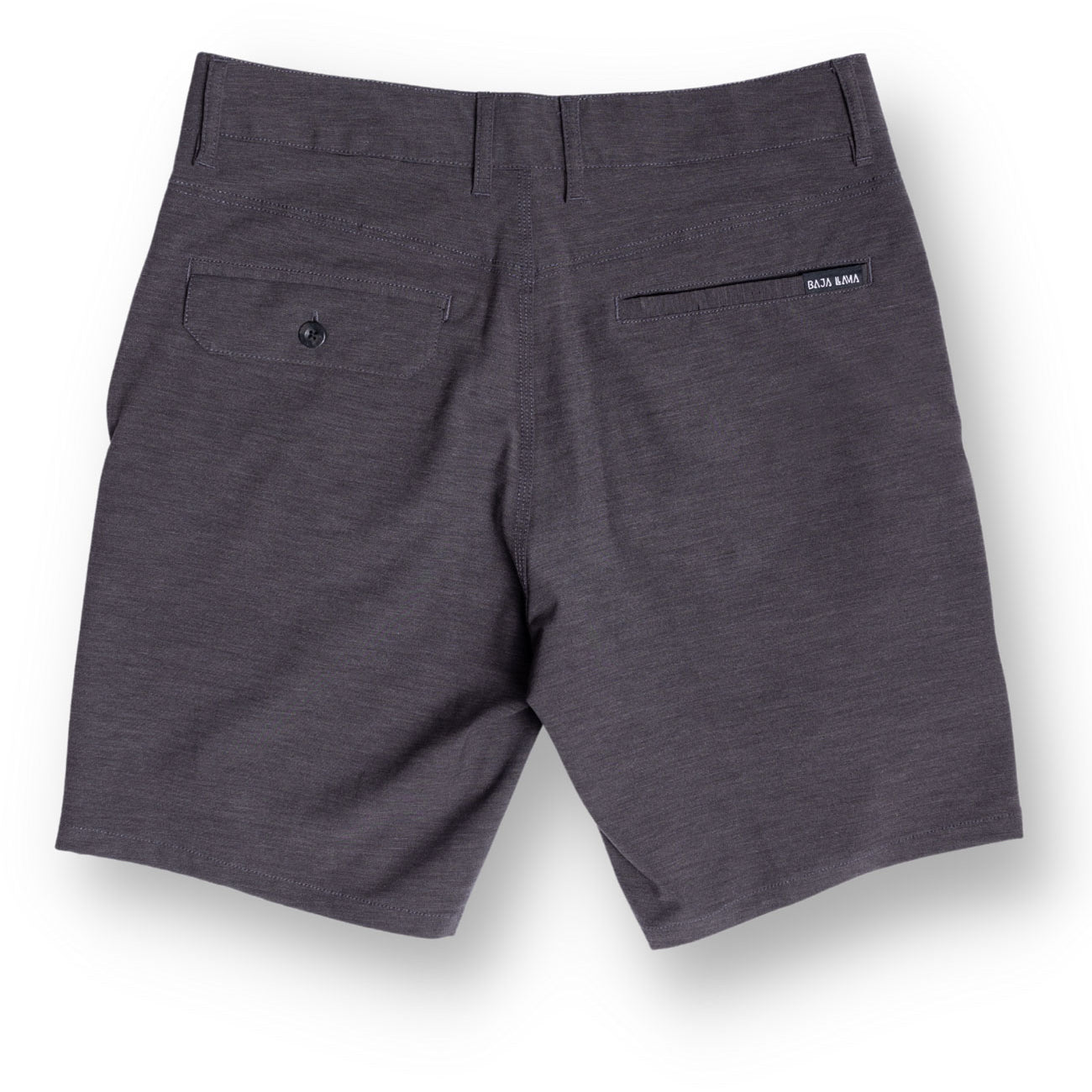 Baja Llama's Sunday Sports Black Ash Hybrid Athletic Shorts