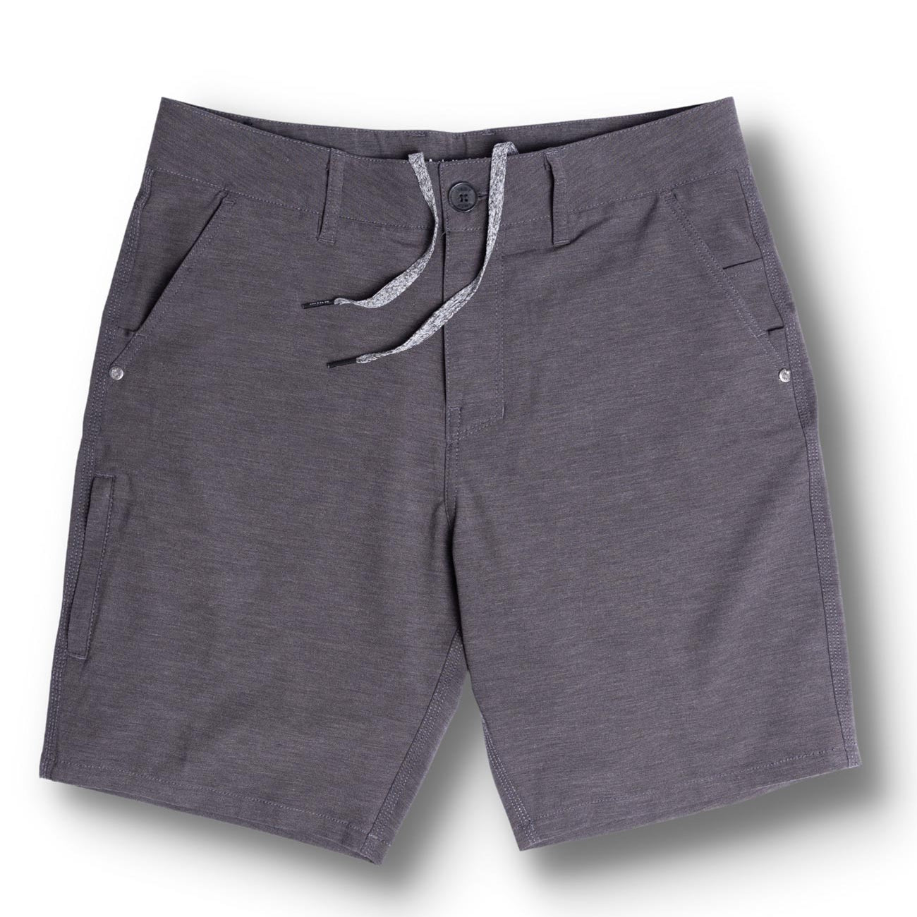 Baja Llama's Sunday Sports Black Ash Hybrid Athletic Shorts