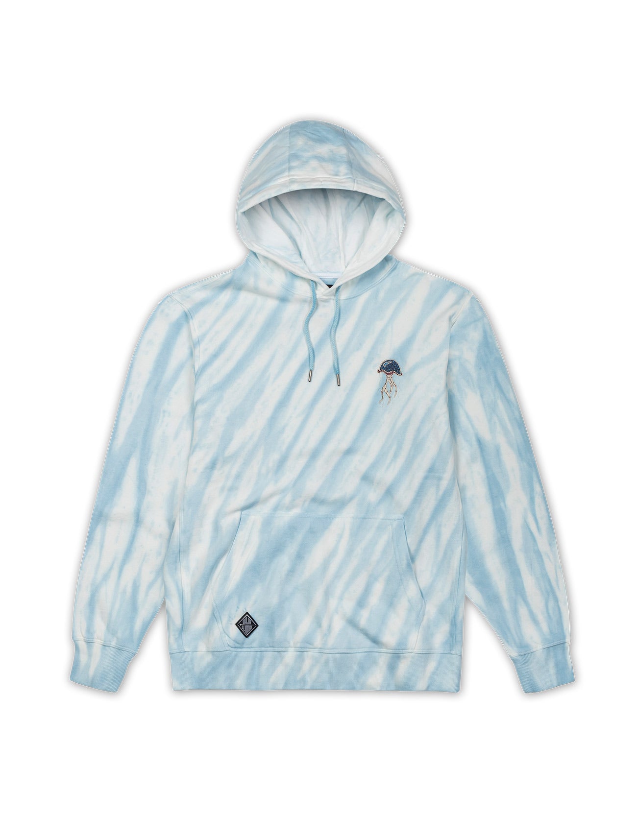 JELLYFISH ORGANIC COTTON HOODIE TIE DYE1