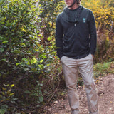 Baja Llama Khaki Vagabond Stretch Waistband Cotton Ripstop Travel Pants