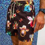 LAND BEFORE FLORAL - STRETCH SWIMSUIT