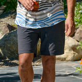 MAGELLAN EXPLORER SHORTS - BLACK HEATHER
