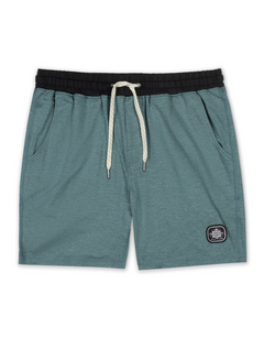 MACH ZERO LOUNGE SHORTS - ATLANTIC GREEN