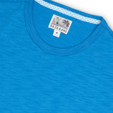 SOLID BLUE - SLUB PIMA TEE