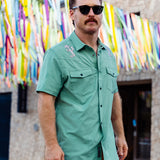 THE DESERT GUARDIAN - DISSIDENT WESTERN FRONT SNAP BUTTON UP