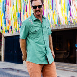 THE DESERT GUARDIAN - DISSIDENT WESTERN FRONT SNAP BUTTON UP