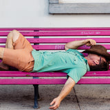 TOO BREEZYS TERRACOTTA - STRETCH LINEN SHORTS