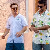 NOT ANOTHER PLANT ON THE SHELF - ONE OFF BUTTON UP RELAXED FIT