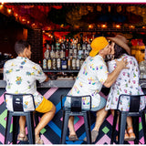COLORFUL CACTUS CREAM - NIGHTHAWK™ RELAXED FIT BUTTON UP