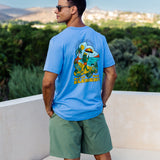 RELAXPLORATIONS - HEDGE GREEN ATHLEISURE SHORTS