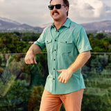 TOO BREEZYS TERRACOTTA - STRETCH LINEN SHORTS