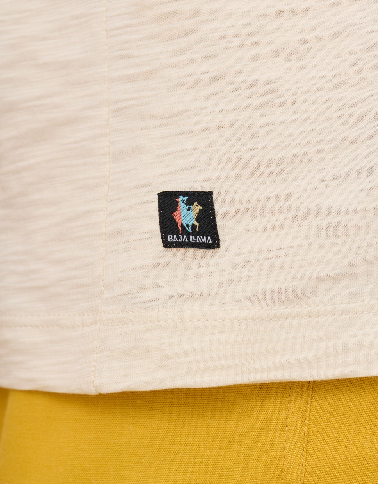 Solid Creamery Slub Pima Cotton T-Shirt – Bajallama