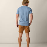 SOLID STEEL BLUE - SLUB PIMA TEE