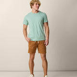 SOLID SAGE GREEN - SLUB PIMA TEE