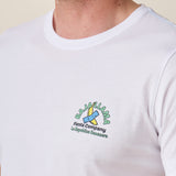 LA REPUBLICA BANANERA - WHITE  PRIMO GRAPHIC TEE