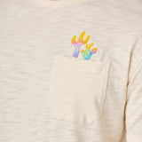 COLORFUL CACTUS - SLUB PIMA POCKET TEE