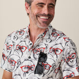 DR. YESSIR - WHITE 7-SEAS™ BUTTON UP