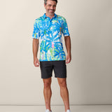 PASTEL PARADISE -  SWINGERS PERFORMANCE POLO