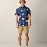 FLOWER POWERS - MOJAVE PERFORATED BUTTON UP