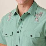 THE DESERT GUARDIAN - DISSIDENT WESTERN FRONT SNAP BUTTON UP