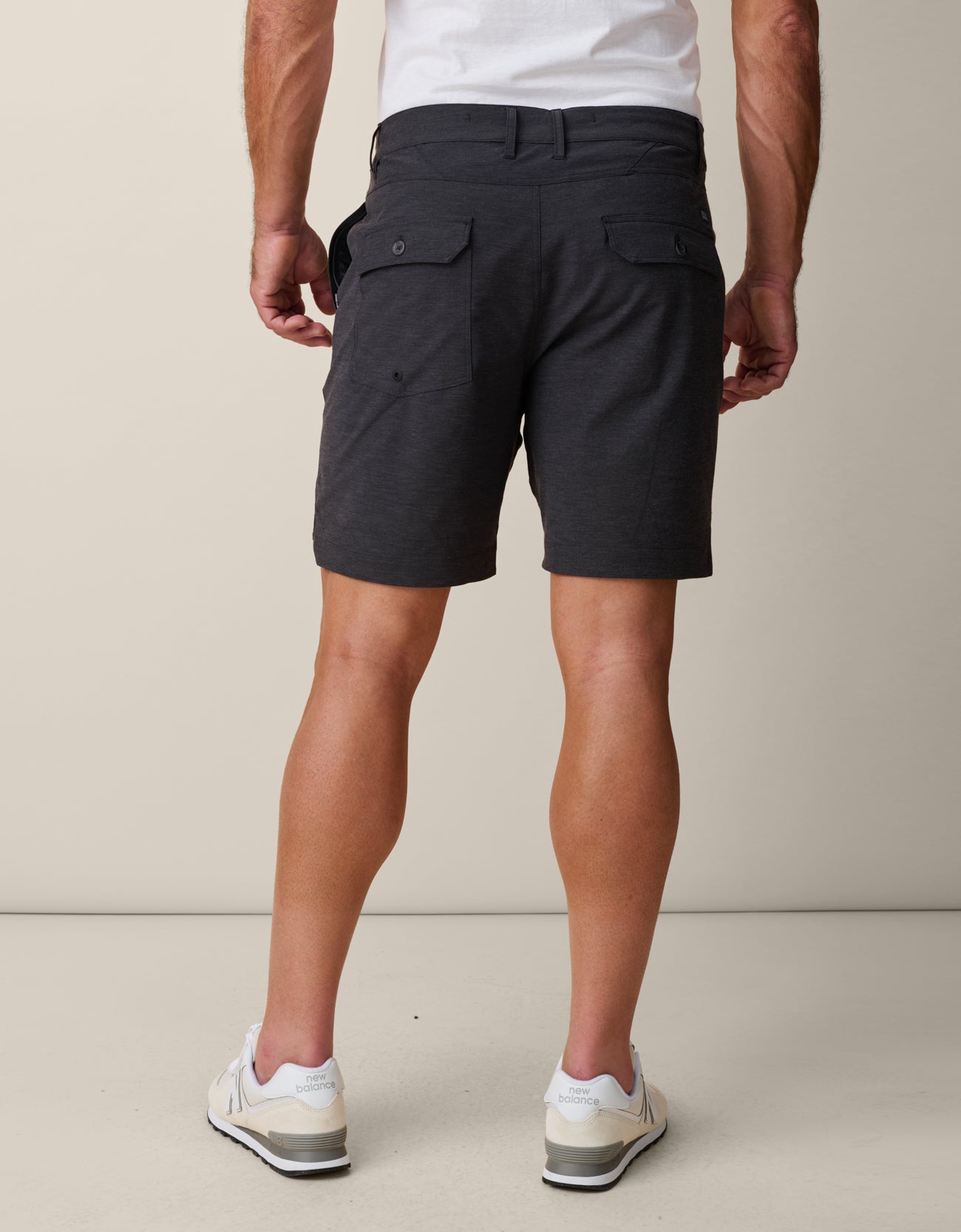 Magellan Black Heather Hybrid Explorer Short – Bajallama