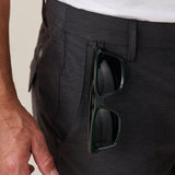 MAGELLAN EXPLORER SHORTS - BLACK HEATHER