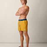 SOLID MUSTARD - STRETCH SWIMSUIT