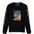 Baja Llama black long sleeve tee featuring a bold retro photo graphic with “California Gold” text. Vintage-inspired design with attitude.