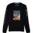 Baja Llama black long sleeve tee featuring a bold retro photo graphic with “California Gold” text. Vintage-inspired design with attitude.
