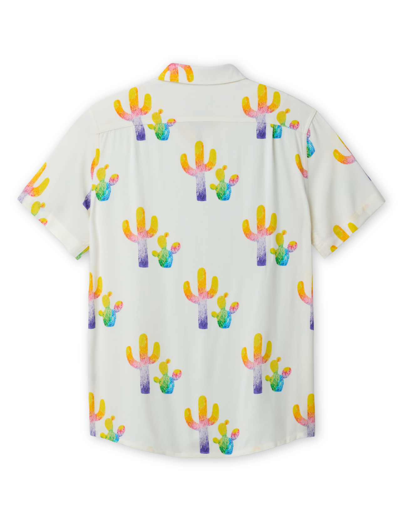 Nighthawk viscose button up shirt cactus print