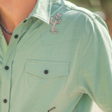 THE DESERT GUARDIAN - DISSIDENT WESTERN FRONT SNAP BUTTON UP