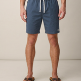 TOO EASYS DARK SLATE - STRETCH COTTON SHORTS
