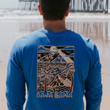 WAVY DAYZ - LONG SLEEVE PRIMO GRAPHIC TEE