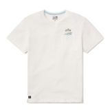 PALMY WAVES - CAMISETA CON BOLSILLO SLUB PIMA