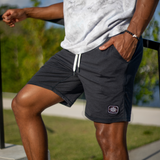 MACH ZERO LOUNGE SHORTS - BLACK