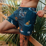 SAILOR STORIES - NAVY STRETCH SWIMSUIT