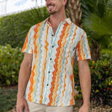 CROSS YOUR WAVES - 7-SEAS™ BUTTON UP