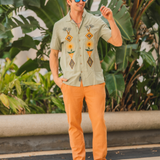 TOO BREEZYS LINEN PANTS - TERRACOTTA