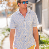 PURPLE LEAFS - VAGABOND™ BUTTON UP