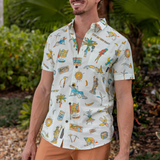 LA REPUBLICA BANANERA ICY MINT - 7-SEAS™ RELAXED FIT BUTTON UP