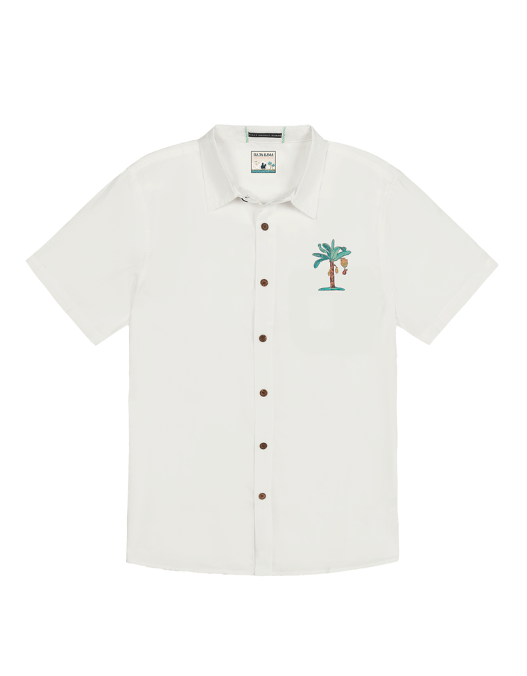 LA REPUBLICA - EMBROIDERY 7-SEAS™ RELAXED FIT BUTTON UP