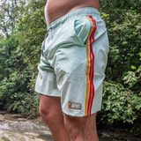 RELAXPLORATIONS - GO FAST ICE MINT ATHLEISURE SHORTS