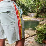 RELAXPLORATIONS - GO FAST ICE MINT ATHLEISURE SHORTS