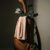 A SWARM OF ERRATIC ANIMALS - ORANGE CLAY SWINGERS PERFORMANCE POLO